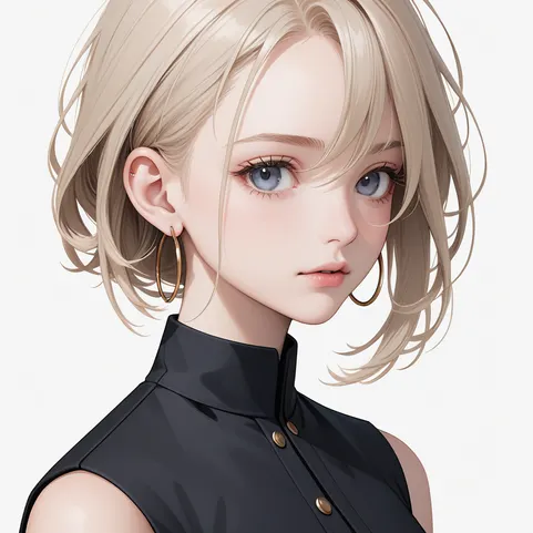 hoop earrings