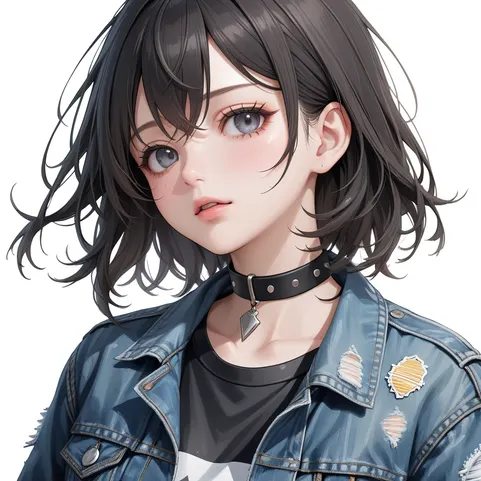 leather choker
