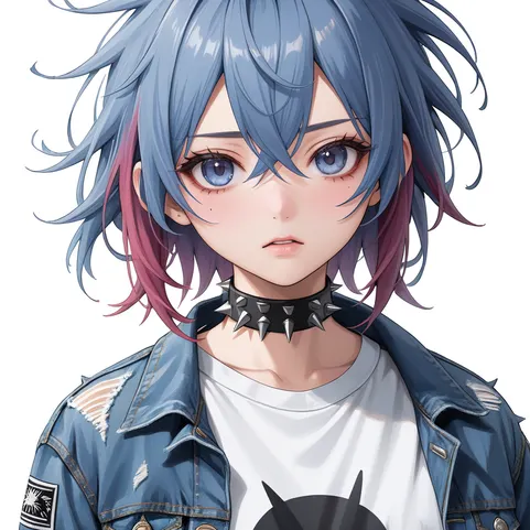 spiked choker