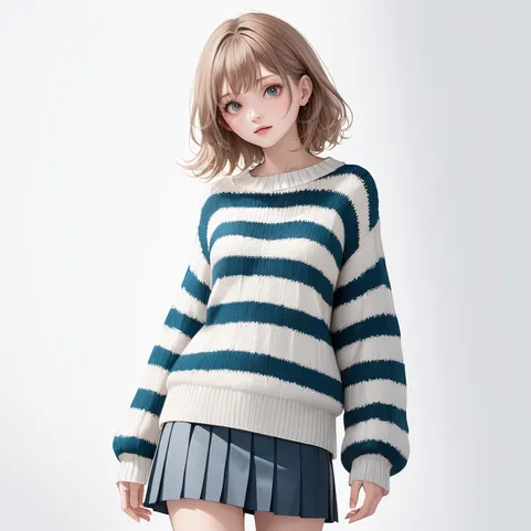 striped
