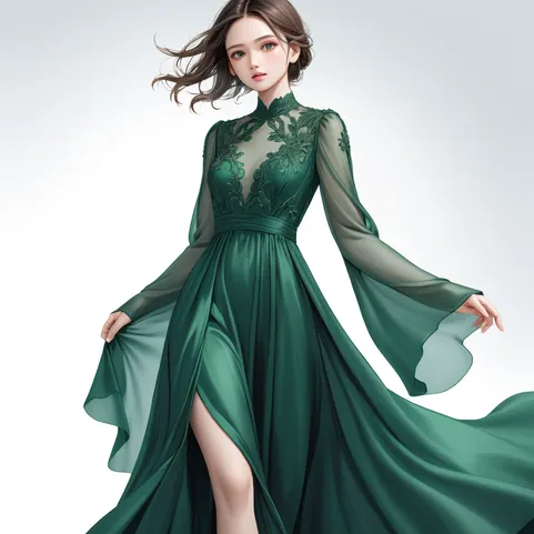 emerald green