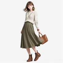 カジュアル系ファッションのAIイラスト（Stable Diffusion生成）