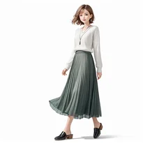 カジュアル系ファッションのAIイラスト（Stable Diffusion生成）
