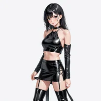 セクシー系ファッションのAIイラスト（Stable Diffusion生成）