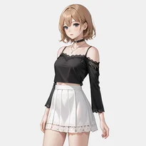 セクシー系ファッションのAIイラスト（Stable Diffusion生成）