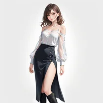 セクシー系ファッションのAIイラスト（Stable Diffusion生成）
