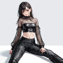セクシー系ファッションのAIイラスト（Stable Diffusion生成）