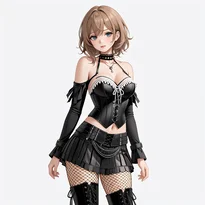 セクシー系ファッションのAIイラスト（Stable Diffusion生成）
