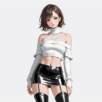 セクシー系ファッションのAIイラスト（Stable Diffusion生成）