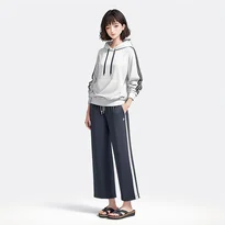 スポーティ系ファッションのAIイラスト（Stable Diffusion生成）