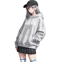 スポーティ系ファッションのAIイラスト（Stable Diffusion生成）