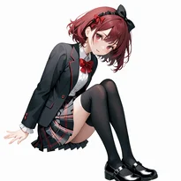 キュート系ファッションのAIイラスト（Stable Diffusion生成）