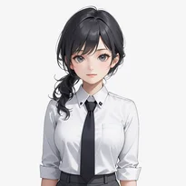 仕事服／ワークウェアファッションのAIイラスト（Stable Diffusion生成）