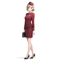 仕事服／ワークウェアファッションのAIイラスト（Stable Diffusion生成）