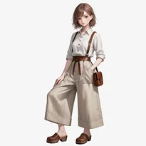 仕事服／ワークウェアファッションのAIイラスト（Stable Diffusion生成）