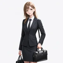 ビジネス／オフィスファッションのAIイラスト（Stable Diffusion生成）
