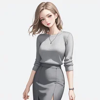 ビジネス／オフィスファッションのAIイラスト（Stable Diffusion生成）