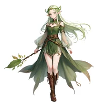 中世ファンタジーファッションのAIイラスト（Stable Diffusion生成）