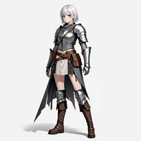 中世ファンタジーファッションのAIイラスト（Stable Diffusion生成）