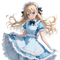 童話／物語衣装ファッションのAIイラスト（Stable Diffusion生成）