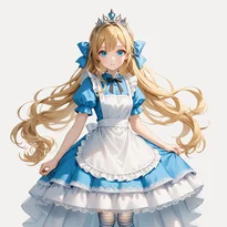 童話／物語衣装ファッションのAIイラスト（Stable Diffusion生成）