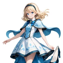童話／物語衣装ファッションのAIイラスト（Stable Diffusion生成）