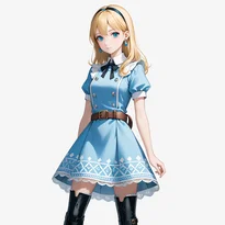 童話／物語衣装ファッションのAIイラスト（Stable Diffusion生成）