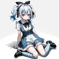 童話／物語衣装ファッションのAIイラスト（Stable Diffusion生成）