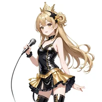 アイドル衣装ファッションのAIイラスト（Stable Diffusion生成）