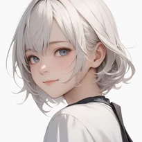 喜び/微笑のAIイラスト（Stable Diffusion生成）