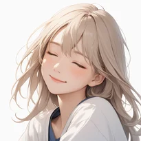 喜び/微笑のAIイラスト（Stable Diffusion生成）