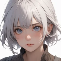 怒り/軽度の怒りのAIイラスト（Stable Diffusion生成）