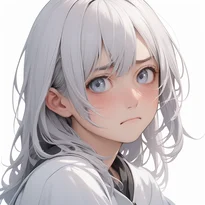 怒り/軽度の怒りのAIイラスト（Stable Diffusion生成）