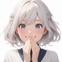驚き/特殊な驚きのAIイラスト（Stable Diffusion生成）