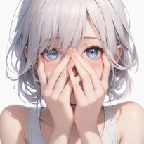 照れ/照れのAIイラスト（Stable Diffusion生成）
