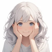 照れ/照れのAIイラスト（Stable Diffusion生成）