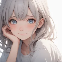 照れ/照れのAIイラスト（Stable Diffusion生成）