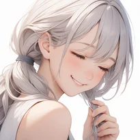 照れ/照れのAIイラスト（Stable Diffusion生成）