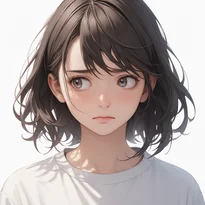 不安/不安のAIイラスト（Stable Diffusion生成）