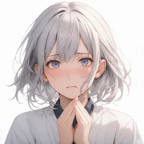 不安/不安のAIイラスト（Stable Diffusion生成）