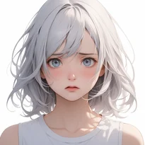 不安/不安のAIイラスト（Stable Diffusion生成）
