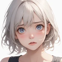 恐怖/恐れのAIイラスト（Stable Diffusion生成）
