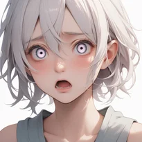 恐怖/強い恐れのAIイラスト（Stable Diffusion生成）