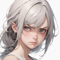 嫌悪/嫌悪のAIイラスト（Stable Diffusion生成）