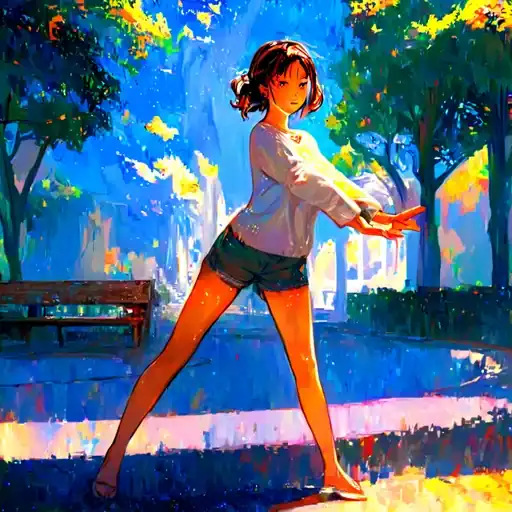 ControlNetを適用して生成した画像（破綻画像③）