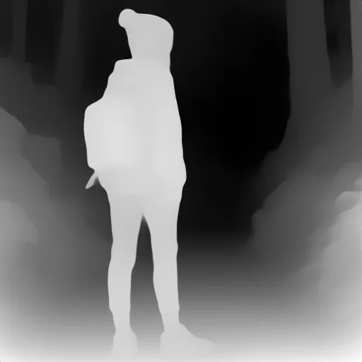 ControlNetのdepthanythingによる解析画像