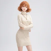 重心移動や体の傾きを取り入れた自然な立ちポーズの作例