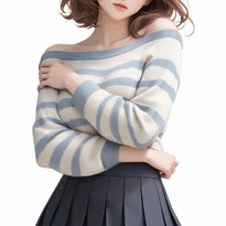 手や腕の動きでキャラクター性を表現した立ちポーズの作例