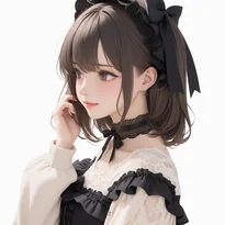 体や視線の向きを変えて見せる立ちポーズの作例