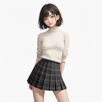 カメラアングルと組み合わせた立ちポーズの実践的な作例